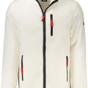 NORWAY 1963 MEN'S WHITE ZIP-UP SWEATSHIRT