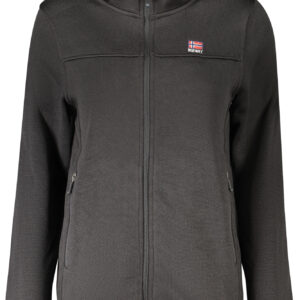 NORWAY 1963 WOMEN'S BLACK ZIP-UP SWEATSHIRT
