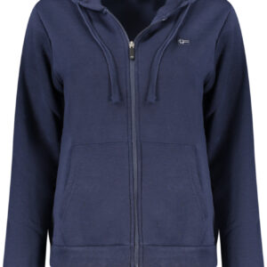 NORWAY 1963 WOMEN'S BLUE ZIP-UP SWEATSHIRT