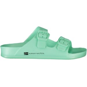 NORWAY 1963 WOMEN'S GREEN SLIPPER FOOTWEAR