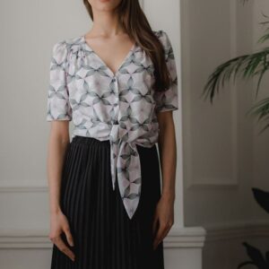 Overhemd met korte mouwen model 143907 Lenitif