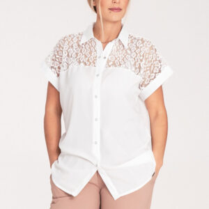 Overhemd met korte mouwen model 204320 Figl