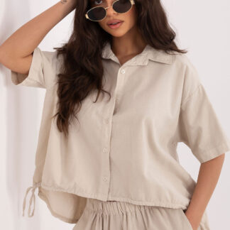 Overhemd met korte mouwen model 226019 Italy Moda