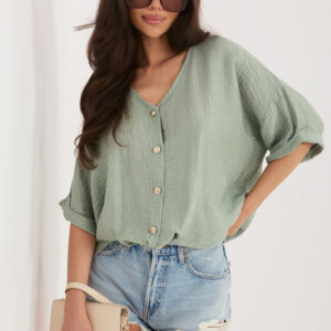 Overhemd met korte mouwen model 226470 Italy Moda