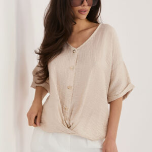 Overhemd met korte mouwen model 226471 Italy Moda