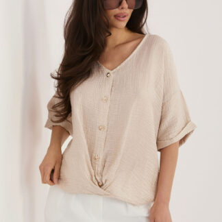 Overhemd met korte mouwen model 226471 Italy Moda