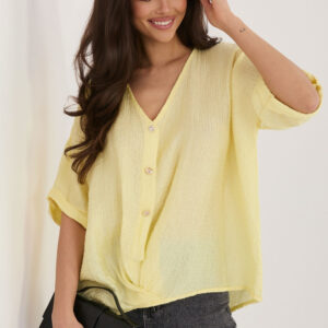 Overhemd met korte mouwen model 226472 Italy Moda