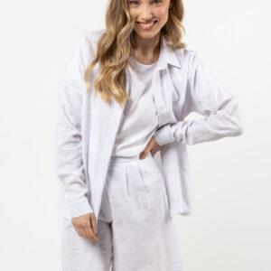 Overhemd met lange mouwen model 212189 awama