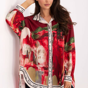 Overhemd met lange mouwen model 218392 Rue Paris