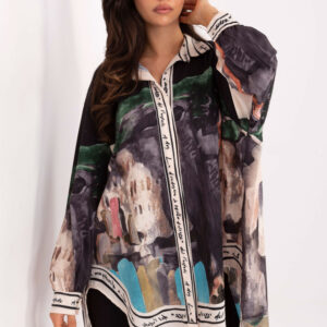 Overhemd met lange mouwen model 218397 Rue Paris