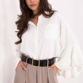 Overhemd met lange mouwen model 219446 Rue Paris