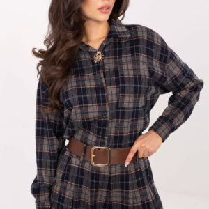 Overhemd met lange mouwen model 220041 Italy Moda