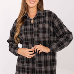 Overhemd met lange mouwen model 220042 Italy Moda