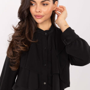 Overhemd met lange mouwen model 220445 Rue Paris