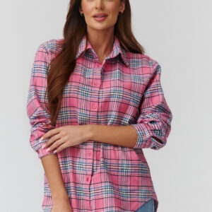 Overhemd met lange mouwen model 224091 Makadamia