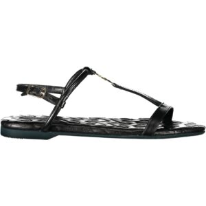 PATRIZIA PEPE BLACK WOMEN'S SANDAL FOOTWEAR