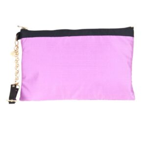 PATRIZIA PEPE PURPLE WOMAN CLUTCH