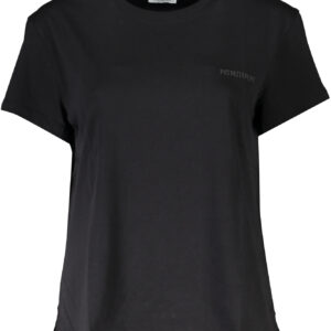 PATRIZIA PEPE WOMEN'S SHORT SLEEVE T-SHIRT BLACK