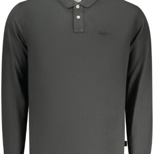 PEPE JEANS MEN'S LONG-SLEEVED POLO SHIRT