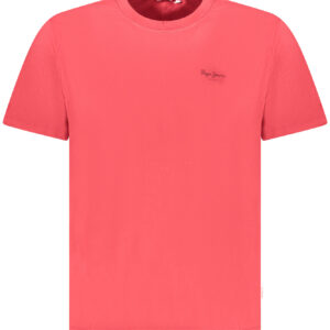PEPE JEANS MEN'S SHORT SLEEVE T-SHIRT RED