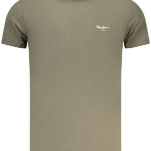 PEPE JEANS MEN'S SHORT-SLEEVED T-SHIRT GREEN