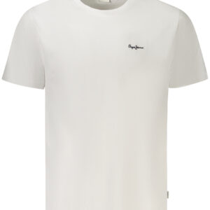 PEPE JEANS MEN'S SHORT-SLEEVED T-SHIRT WHITE