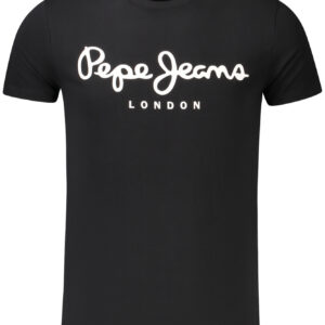 PEPE JEANS SHORT SLEEVE T-SHIRT MEN BLACK