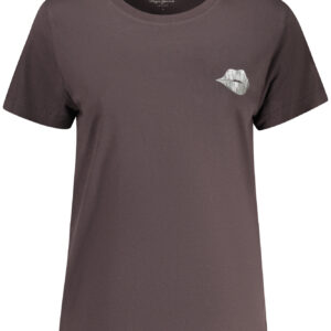 PEPE JEANS WOMEN'S SHORT-SLEEVE T-SHIRT BLACK