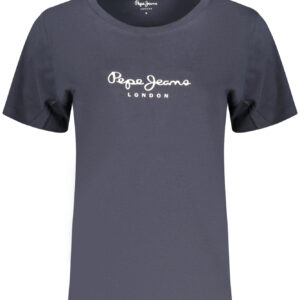 PEPE JEANS WOMEN'S SHORT-SLEEVE T-SHIRT BLUE