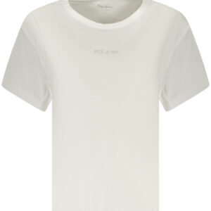 PEPE JEANS WOMEN'S SHORT-SLEEVE T-SHIRT WHITE