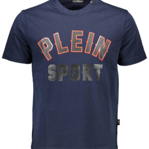 PLEIN SPORT MEN'S SHORT SLEEVE T-SHIRT BLUE