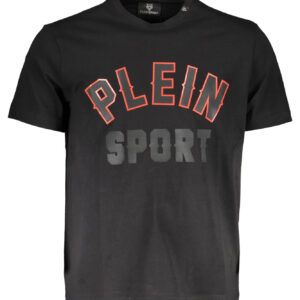 PLEIN SPORT SHORT SLEEVE T-SHIRT MEN BLACK