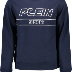 PLEIN SPORT SWEATSHIRT WITHOUT ZIP MAN BLUE