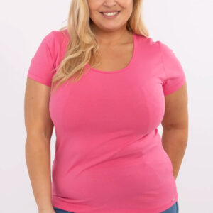 Plus size T-shirt model 211768 Relevance