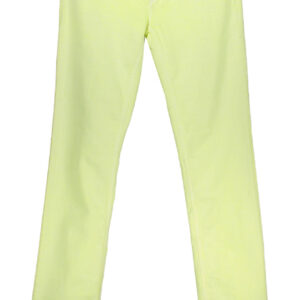 RE-START YELLOW WOMEN'S TROUSERS