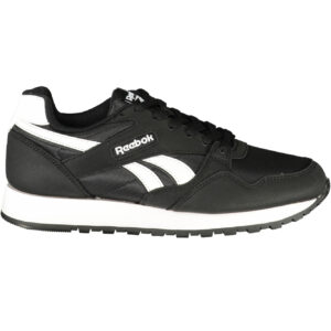 REEBOK MEN'S BLACK SPORTS FOOTWEAR