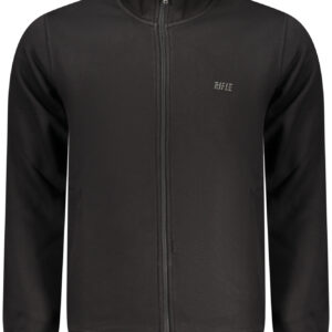 RIFLE MEN'S BLACK ZIP-UP SWEATSHIRT