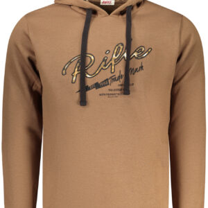 RIFLE MEN'S ZIP-UP SWEATSHIRT BROWN