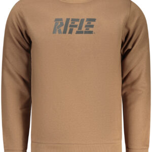 RIFLE MEN'S ZIP-UP SWEATSHIRT BROWN