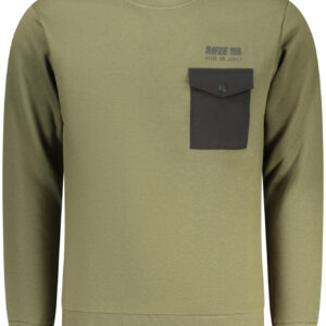 RIFLE MEN'S ZIP-UP SWEATSHIRT GREEN
