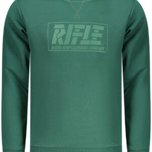 RIFLE MEN'S ZIP-UP SWEATSHIRT GREEN
