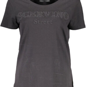 SCERVINO STREET WOMEN'S SHORT SLEEVE T-SHIRT BLACK