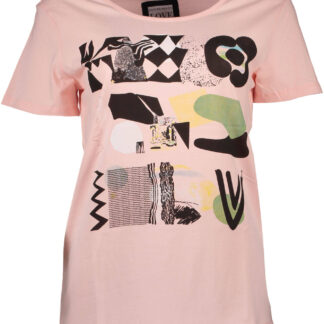 SILVIAN HEACH WOMEN'S SHORT SLEEVE T-SHIRT PINK