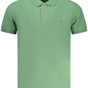TIMBERLAND MEN'S SHORT-SLEEVE POLO SHIRT GREEN