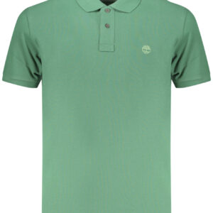 TIMBERLAND MEN'S SHORT-SLEEVE POLO SHIRT GREEN
