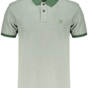 TIMBERLAND MEN'S SHORT-SLEEVE POLO SHIRT GREEN