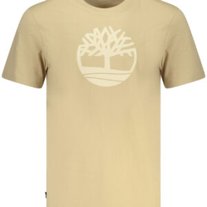TIMBERLAND MEN'S SHORT-SLEEVE T-SHIRT BEIGE