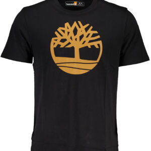 TIMBERLAND MEN'S SHORT SLEEVE T-SHIRT BLACK