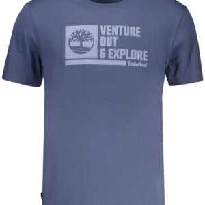 TIMBERLAND MEN'S SHORT-SLEEVE T-SHIRT BLUE