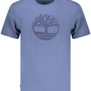 TIMBERLAND MEN'S SHORT-SLEEVE T-SHIRT BLUE
